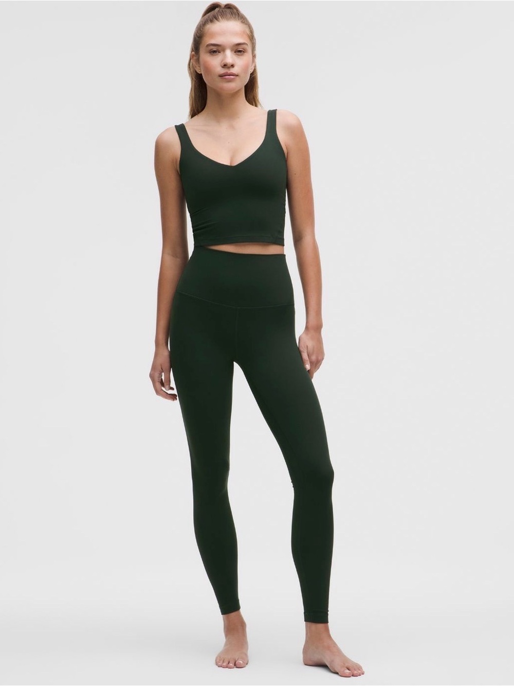 NWT Lululemon Align Tank Top *Light Support, A/B Cup
Rainforest Green Size 8 - Picture 2 of 2